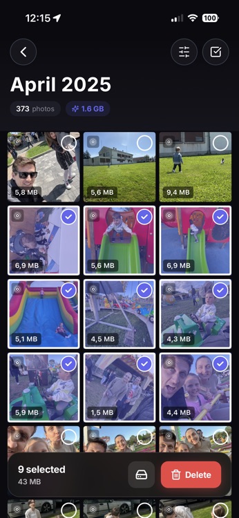 Photo Trim Cleaner feature